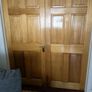 solid oak interior doors x6. Includes hinges and locks. 813mm wide x 2032mm high Image 2