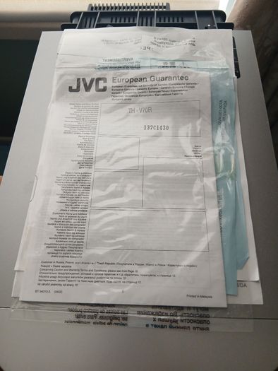 JVC DVD digital cinema system