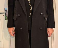 Long Black Gallery Coat