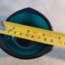 Rare find 1956 dark blue Bowl Candle holder, Salt, Ashtrays - Collectible Design Glass from Finland Image 2