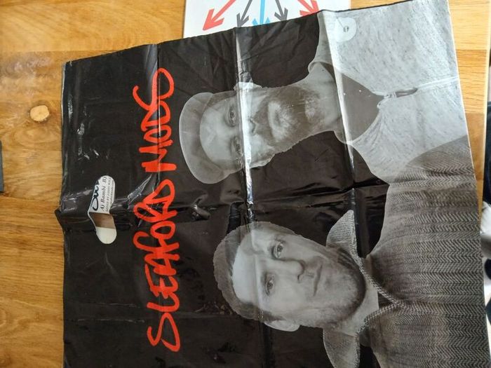 Sleaford Mods Vinyl lot plus Promo bag.