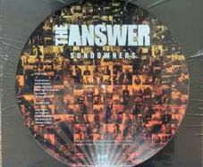 THE ANSWER Sundowners. Signed by all 4 band members this picture vinyl record is in mint condition and unplayed