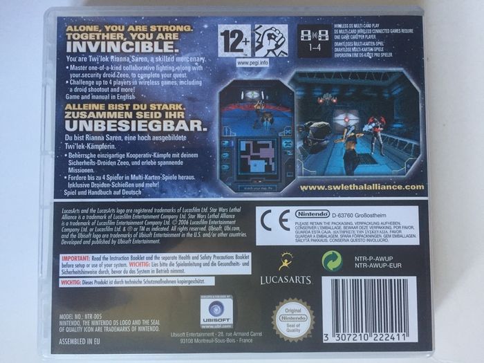 Star Wars: Lethal Alliance [2006] (Nintendo DS Game)
