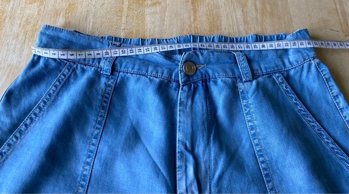 Summer lyocell denim combats