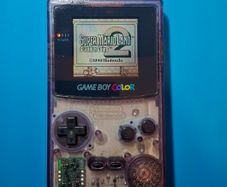 Gameboy Color (Clear Purple)
