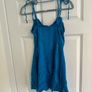 Zara Electric Blue Mini Dress - Size Small Image 2
