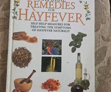 Natural Remedies For Hayfever.  By Paul Morgan. First Edition Large Volume Hardback In Good Condition. See Photos For Same.