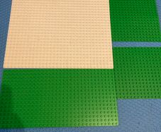 Genuine Lego base plates