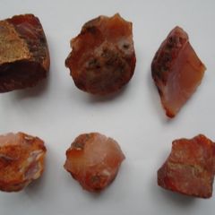 Raw Carnelian, Crystals, Gemstones, Carnelian