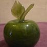 Hand Blown Glass Apple Image 2