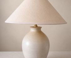 Classic Table Lamp (vintage item) with bulb (plug in)
