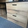 Large Desk with Drawers and Shelves Image 3