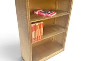 Midcentury Small Lloyd Loom Shelf