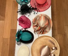 Ladies fashion hats.