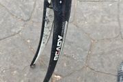 road bike fork aluminium 1/18th, long steerer