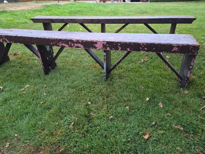 Antique benches