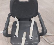 Portable booster seat for dining chair