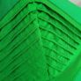 KAREN MILLEN Kelly green 100% Silk ruffle hem midi Sz 8UK - Rrp 209 (New) Image 7