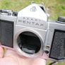 Asahi Pentax SL SLR 35mm Film Camera silver Body From JAPAN working Image 6