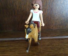 Playmobil Spirit Riding Free and Lucky Prescott figures