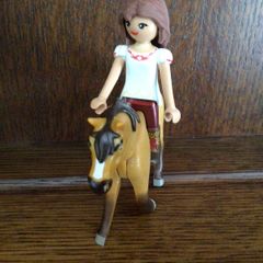 Playmobil Spirit Riding Free and Lucky Prescott figures