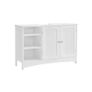 Bathroom Washbasin Cabinet with 2 Doors & Adjustable Shelves Image 2