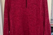 Mountain Warehouse Dark Pink Half-Zip Fleece
