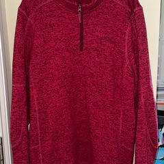Mountain Warehouse Dark Pink Half-Zip Fleece