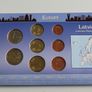 Latvia euro coins set BUNC 2014 Image 4