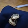 Vintage golden tone earrings Image 3