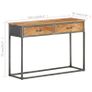 Console Table 110x35x75 cm Solid Acacia Wood Image 6