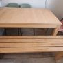 IKEA BJURSTA Extendable Dining Table - Birch Veneer (140x84cm) Image 2