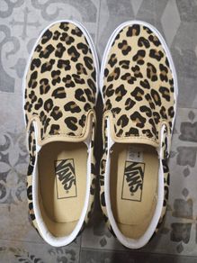 Womens leopard print Vans