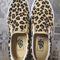 Womens leopard print Vans