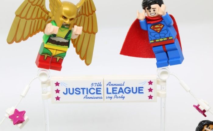 Lego Justice League Anniversary Set Lego D C Lego Minifigures