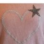 Carla Giannini Angora Wool Jumper Salmon Dusky Pink Heart Star One Size NWT  CAN POST Image 4