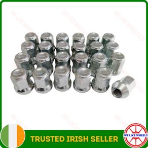 24 x Chrome Ford Ranger Wheel Nuts (2012 - 2023) O24 Delivery