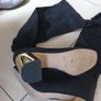 New Look  Suedette Wide Fit Black Boots.  S. 41-8.  New. Image 3