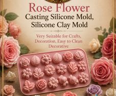 Huge Selection Silicone Candle/food Molds