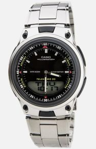 Casio New With Tags AW80 Anadigit Telememo, Alarm, Stopwatch, Wristwatch
