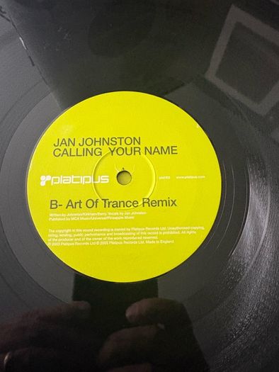 Jan Johnston- Calling - Vinyl