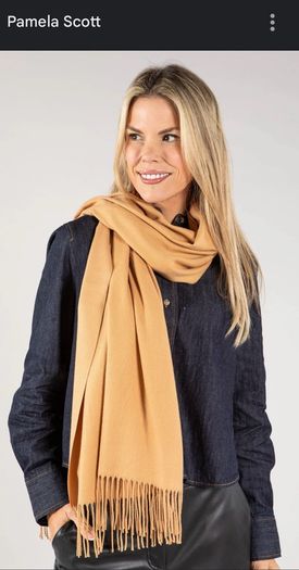 Pamela Scott Cashmere Scarf