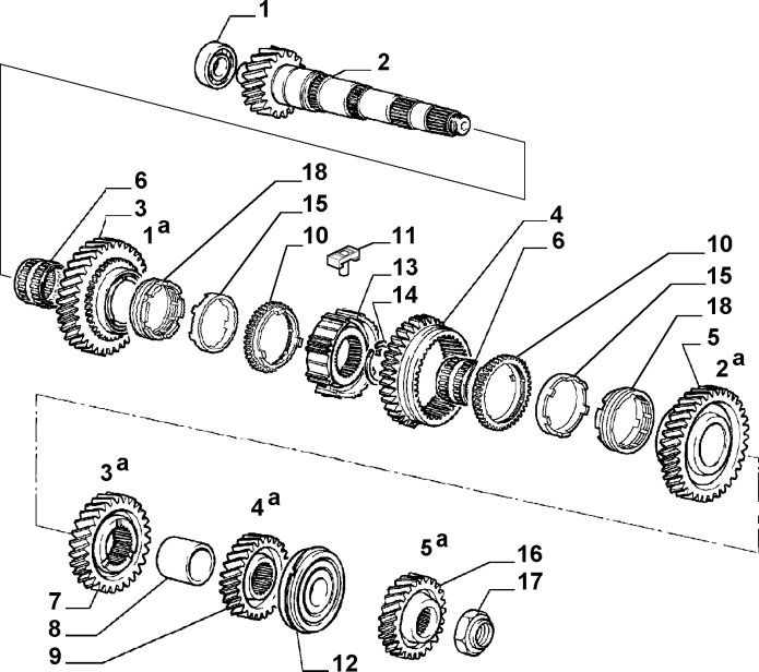 Inner Sliding Hub (Fiat Alfa Romeo)