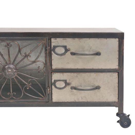 TV Cabinet 120x30x40 cm Silver
