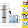 Pure Water Distiller Stainless Steel 4L Dental Distilled Water Machine Filter Medical Labs Electric Distillation Purifier Image 5