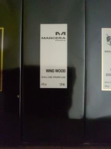Mancera wind wood 120 ml new sealed original