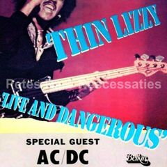 Thin Lizzy Concert Poster Cleveland Ohio 1978 A3 size Repro