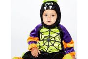 Cute Spooky Spider Baby and Toddler Halloween Costume 12-18 months