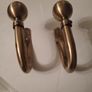 Brass Curtain Holder Back Image 2