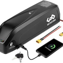 48V Ebike Battery 15AH 3000mAH Electric Bicycle Battery 48 Volt Lithium ion Bike Battery for 200W-1500W Motor, Mountain Bike Battery with Charger